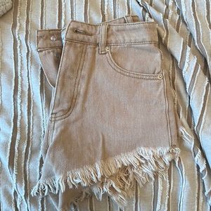 beige/light brown (tan) xs adika shorts